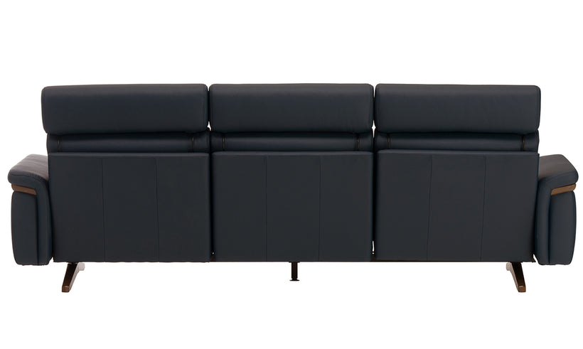 Stressless Stella Leather Sofa with Headrests